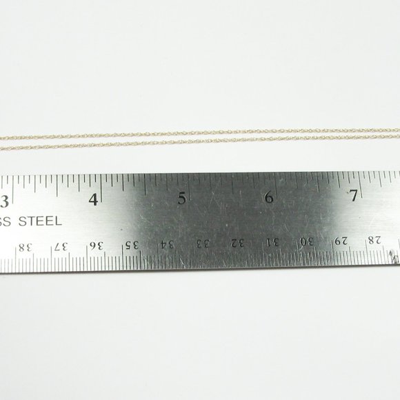 14K Gold Cross Necklace - Picture 7 of 8